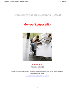 FAQ on GL 