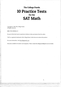 SAT math