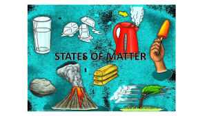 States of matter PPT