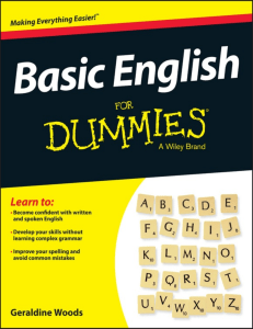 Basic English Grammar For Dummies - US (For Dummies ( PDFDrive )