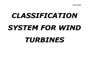 Classifications of Wind Turbines