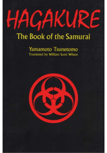 Hagakure. The Book of Samurai by Yamamoto Tsunetomo (z-lib.org)
