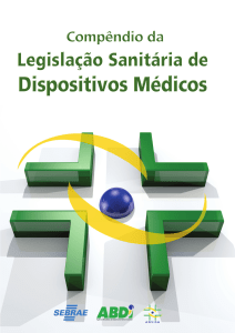 Compendio da legislação sanitária de Dispositivos Médicos
