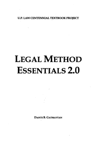 Legal Method Gatmaitan 2.0