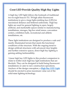 Crest LED Provide Quality High Bay Lights