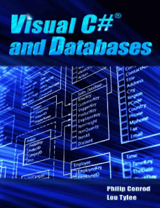 Visual C# and Databases