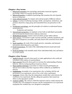 PSYB10-Key-terms