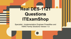 Real DES-1121 Exam Questins