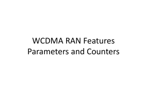 104780016-Ericsson-WCDMA-RAN-Features-Parameters-and-Counters