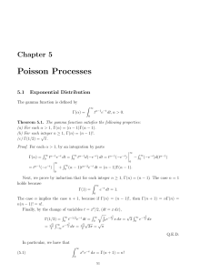 Notes on Poisson