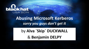 Abusing-Microsoft-Kerberos-Sorry-You-Guys-Don't-Get-It