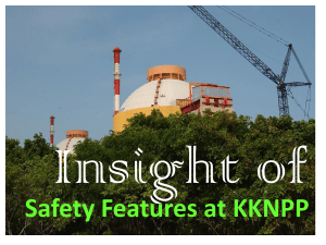 Safety features of KKNPP