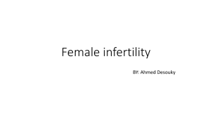 Lab 6.1 Female infertility (Ahmed desouky A7)