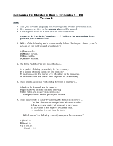 Chapter One B Assessments(version 2)