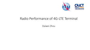 Session 6-6 Radio Performance of 4G-LTE Terminal 周代卫-final