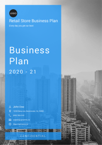 retail store business plan template
