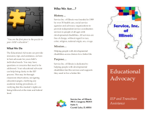 Educational Advocacy Brochure
