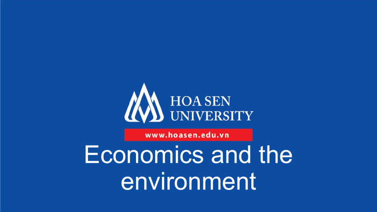 economics-and-the-environment