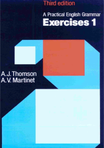 Thomson Martinet Exercise 1