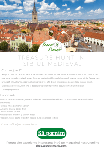 Treasure-hunt-Sibiul-medieval