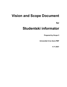 vision and scope example