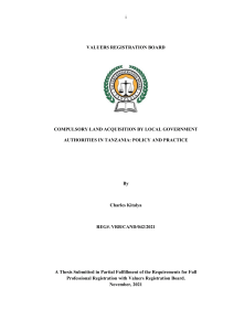 Charles Kitalya - VRB Thesis November, 2021