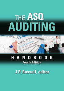 the ASQ -auditing