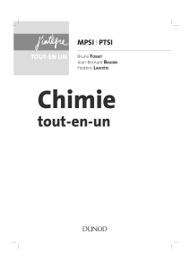 Chimie Tout-en-un MPSI-PTSI 2013