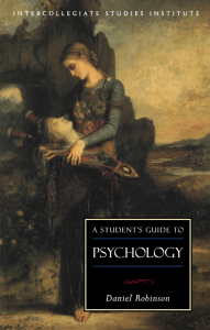 Student's Guide to Psychology - eBook - Robinson 2002