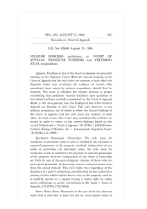 PRO 135 Somodio vs. Court of Appeals, 235 SCRA 307, August 15, 1994