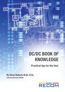 DC/DC Converter Handbook: Practical Tips for Users