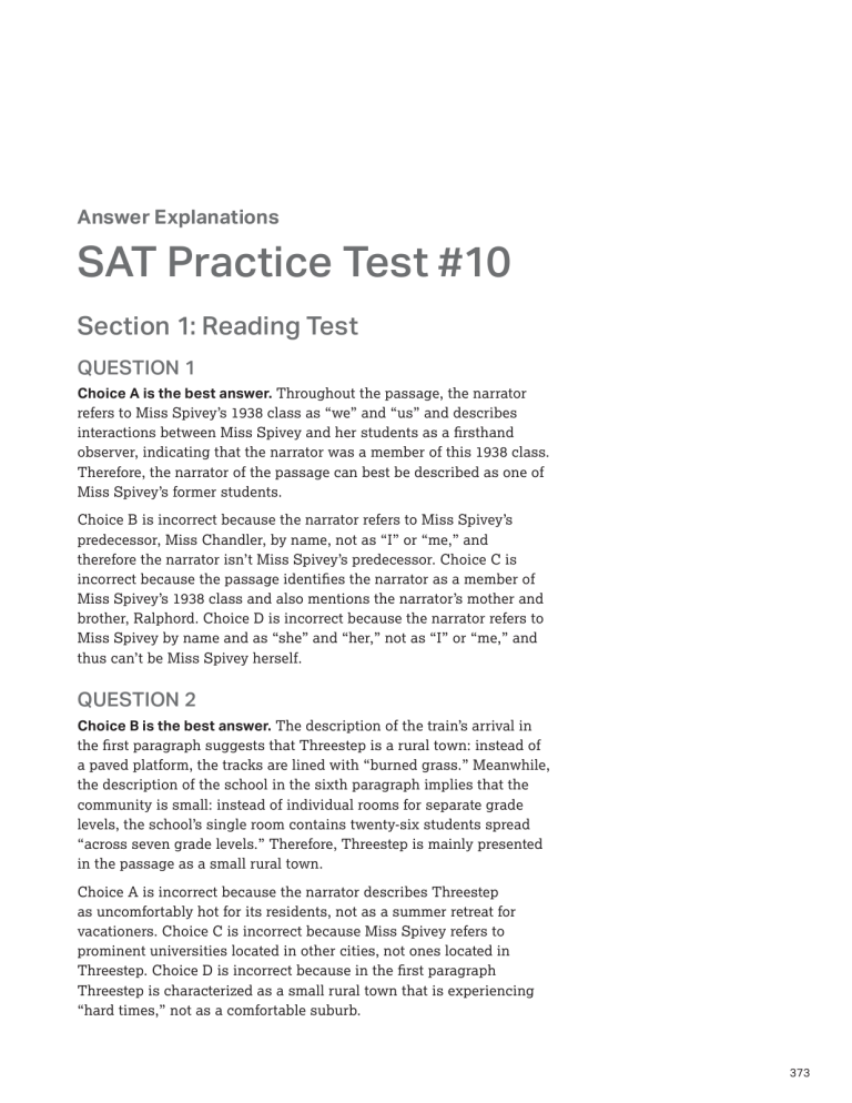 Pdf Sat practice test 10 answers