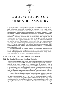 Electrochemical Methods Polaro