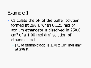 Buffer Calculation 1