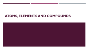 Chemistry - What is Atom