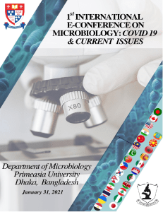 1st International E-conference on Microbiology Covid 19 & Current Issues