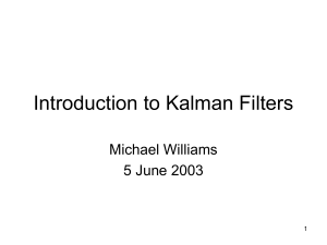 Kalman-filters