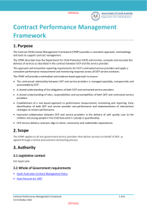 contract-performance-management-framework