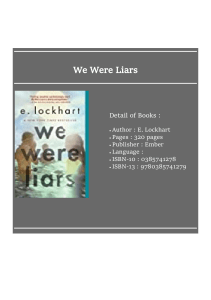 (Read) ᵇᵒᵒᵏ We Were Liars