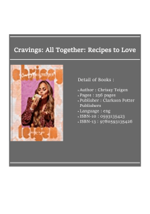 [ᴋɪɴᴅʟᴇ] Download Cravings: All Together: Recipes to Love