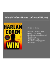 Download [ᵉᴮᵒᵒᵏ] Win (Windsor Horne Lockwood III, #1)