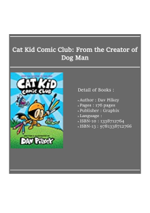 [ᴅᴏᴡɴʟᴏᴀᴅ] ʙᴏᴏᴋ Cat Kid Comic Club: From the Creator of Dog Man