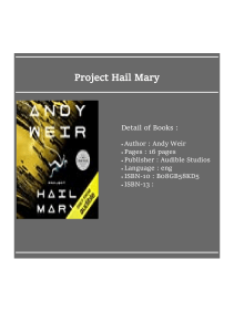 Get ᵇᵒᵒᵏ Project Hail Mary
