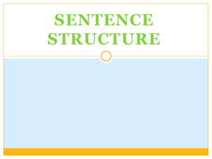 sentence structure types - my  version (1)