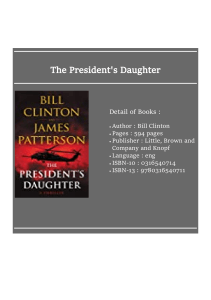 [ᵉᴮᵒᵒᵏ] Download The President's Daughter
