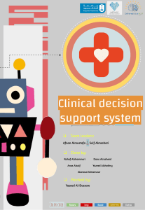 Clinical Decision Support System Presentation