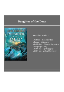 Book [ᴅᴏᴡɴʟᴏᴀᴅ] Daughter of the Deep