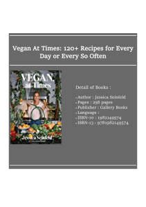 [ᴘᴅꜰ-ʙᴏᴏᴋ/ᴘᴅꜰ-ᴇᴘᴜʙ] Book Vegan At Times: 120+ Recipes for Every Day or Every So Often