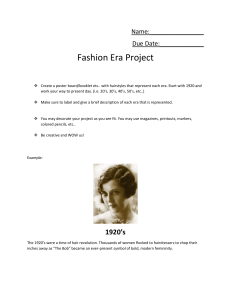 Fashion Era Project