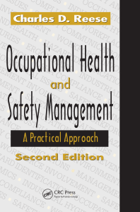 Occupational Health and Safety Management - A Practical Approach